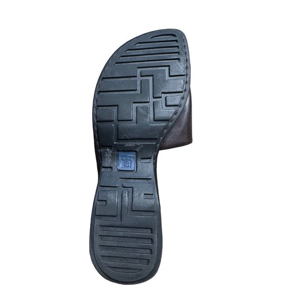 Kenneth Cole Reaction Women's Slip On Sandals Soft Leather Size 8 Sku 2462 - Picture 10 of 13